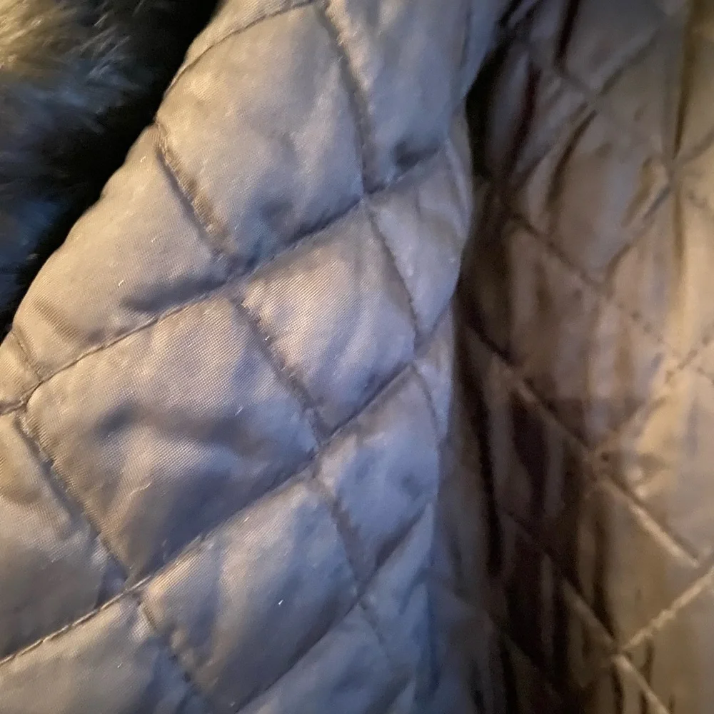 French Collection Vintage Rabbit Fur Jacket . Black . one size - Picture 3 of 5